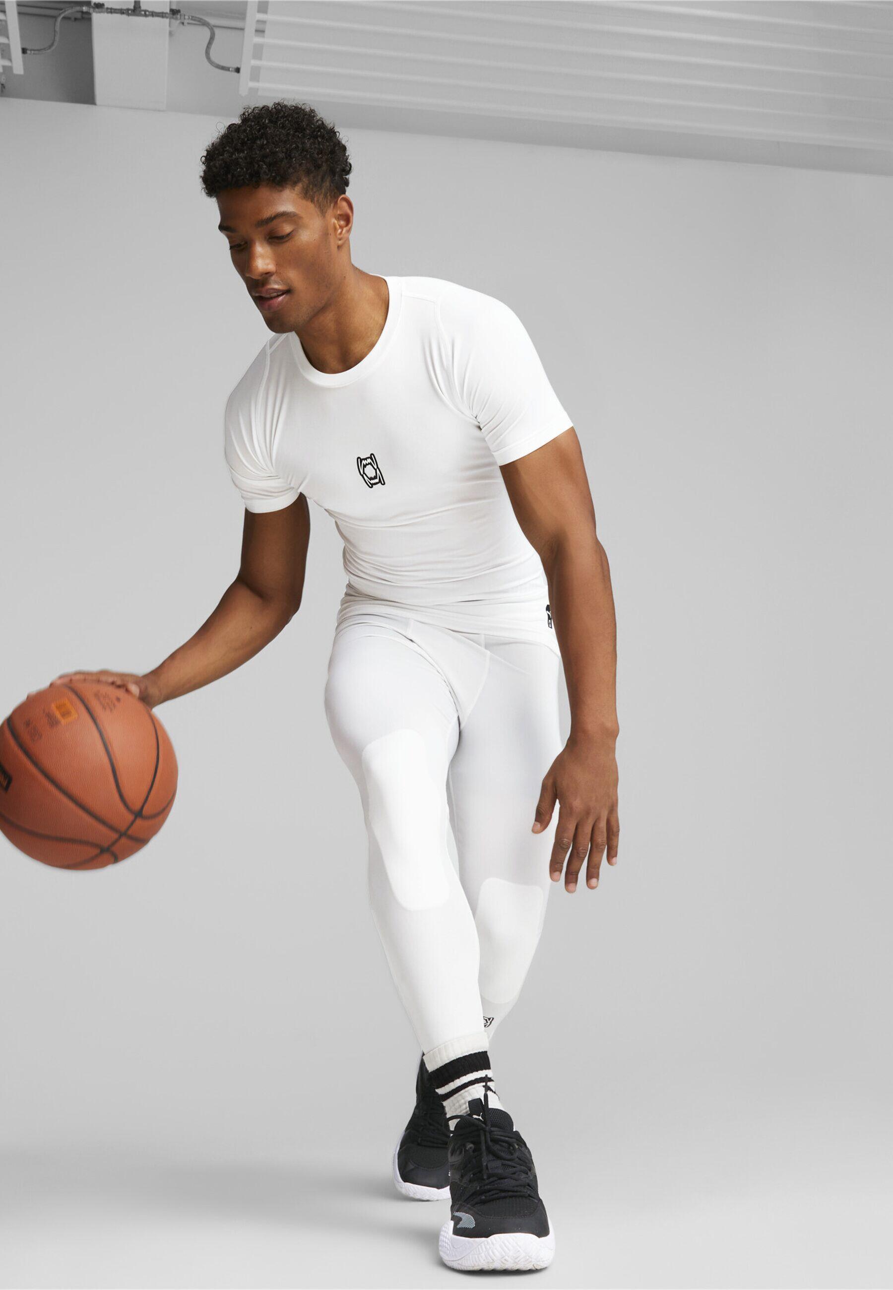 Camisola de basquetebol homem puma hoops team ss baselayer
