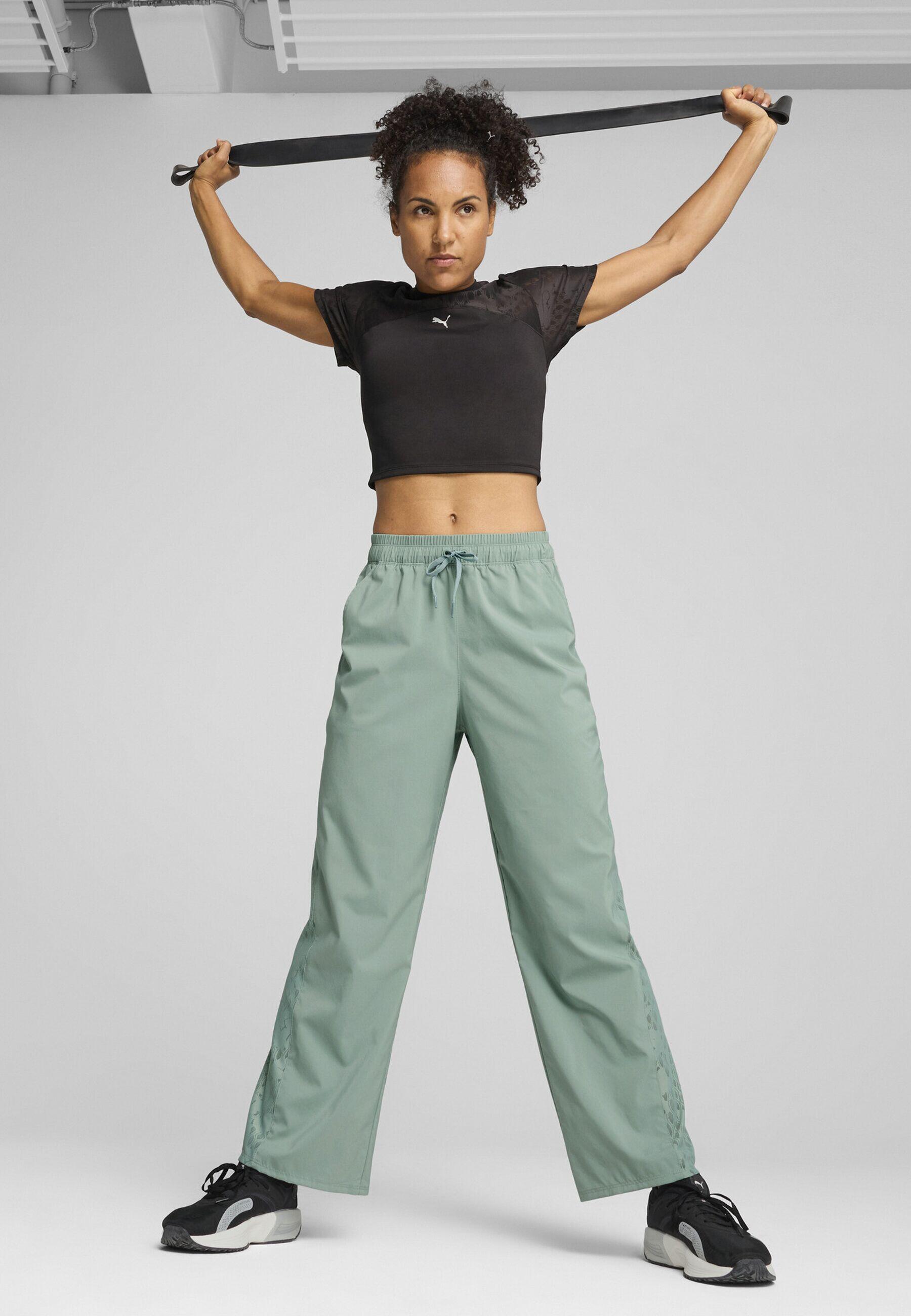 Pantalon tissé LACE Femme PUMA Green Moon 2/7