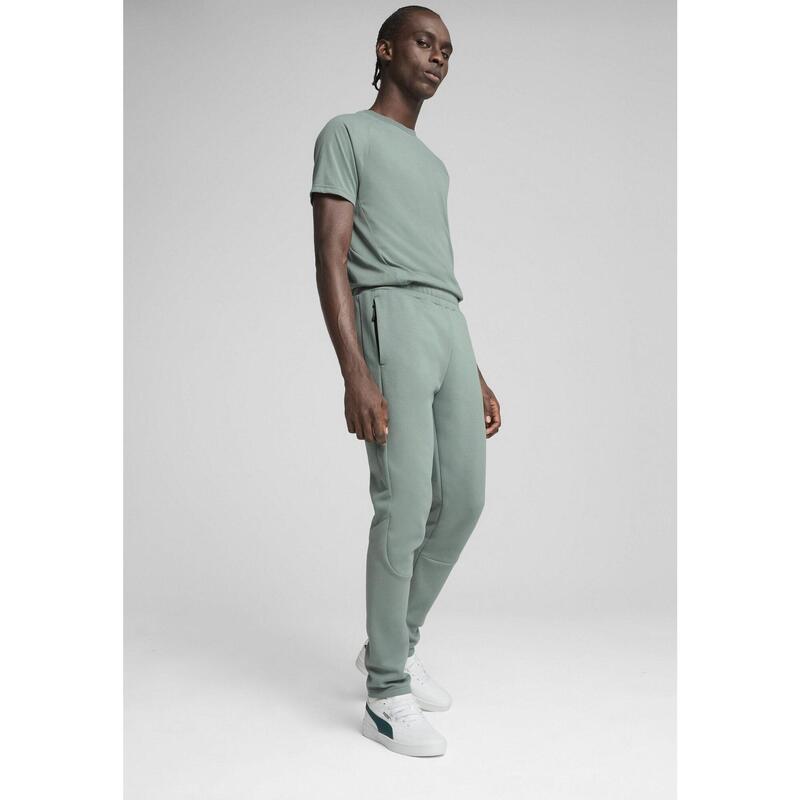 Męskie spodnie EVOSTRIPE PUMA Green Moon