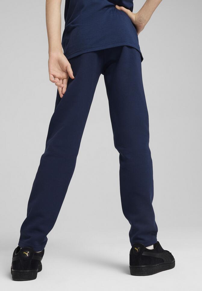 Młodzieżowe spodnie Portugalia Casuals PUMA Persian Blue Sunny Yellow