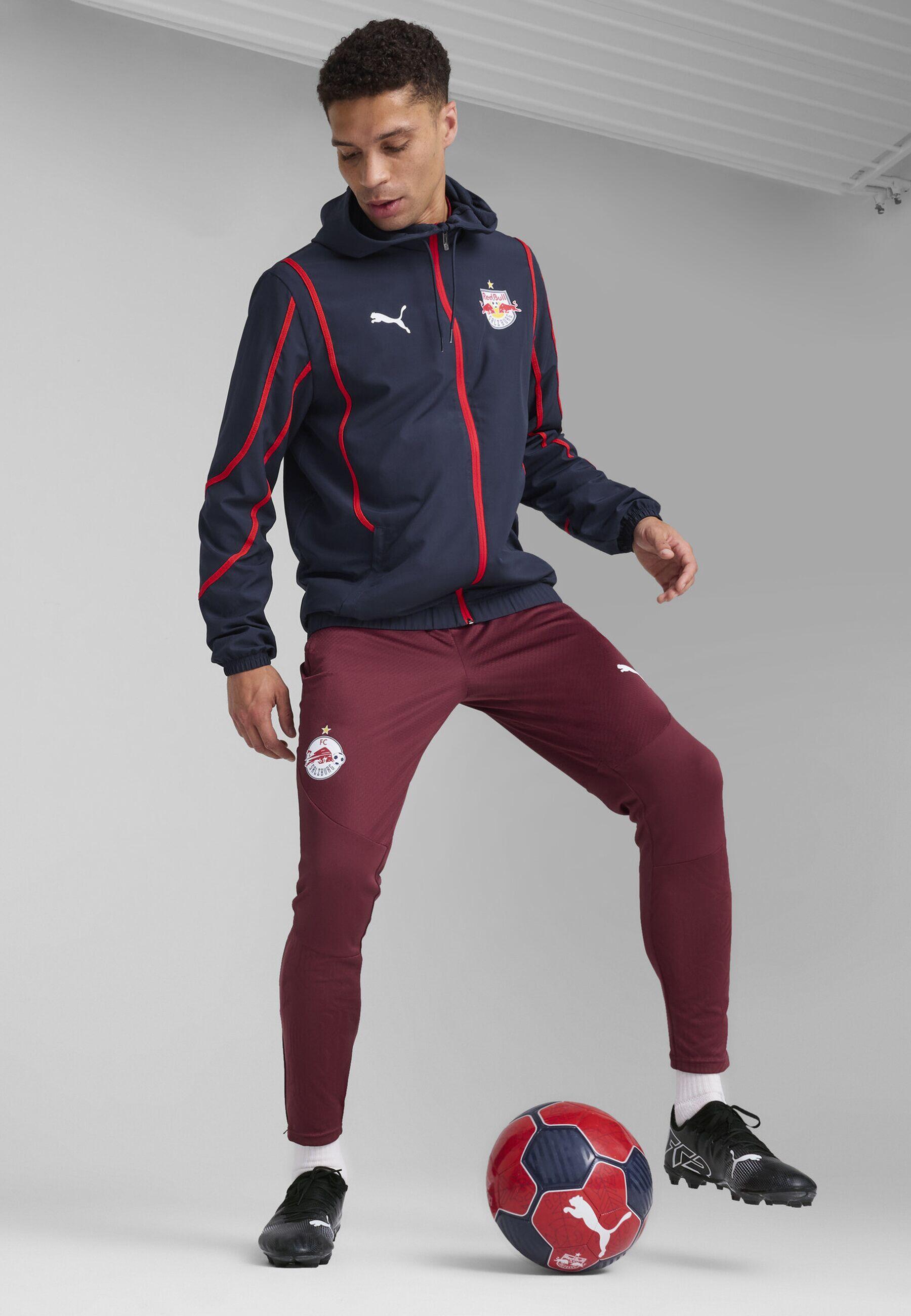 FC Red Bull Salzburg Gewebte Aufwärmjacke Herren PUMA Club Navy Red Blue 2/7