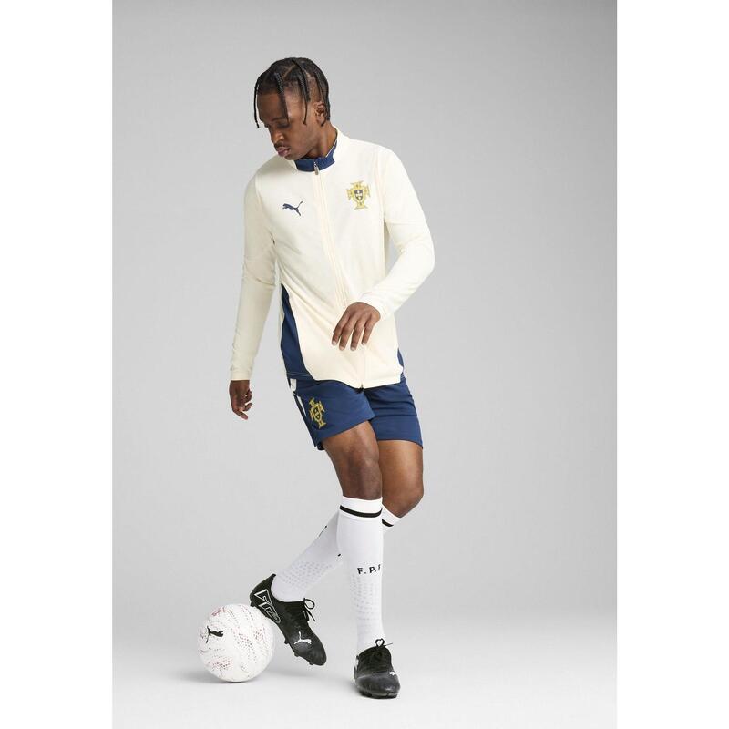 Veste d’entraînement Portugal Homme PUMA Sugared Almond Persian Blue Beige