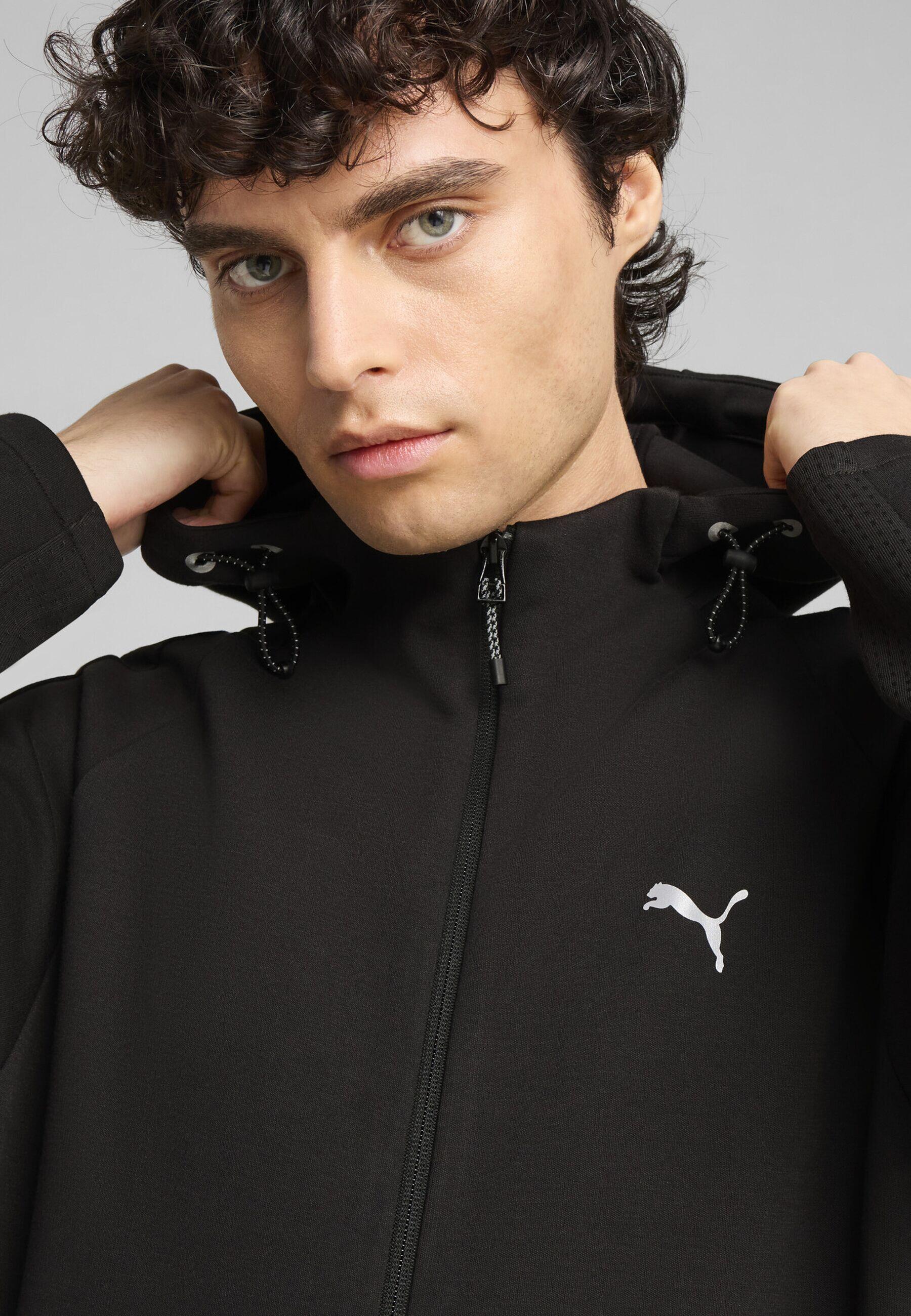 PUMA EVOSTRIPE hoodie met rits voor heren PUMA Black