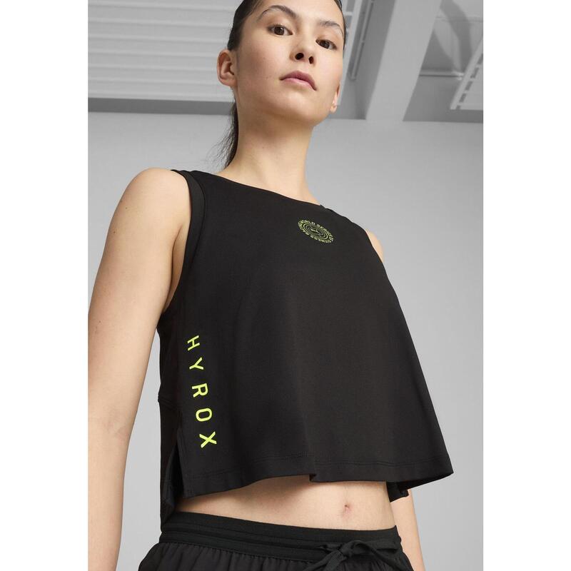 Damski top bez rękawów PUMA x HYROX CLOUDSPUN PUMA Black