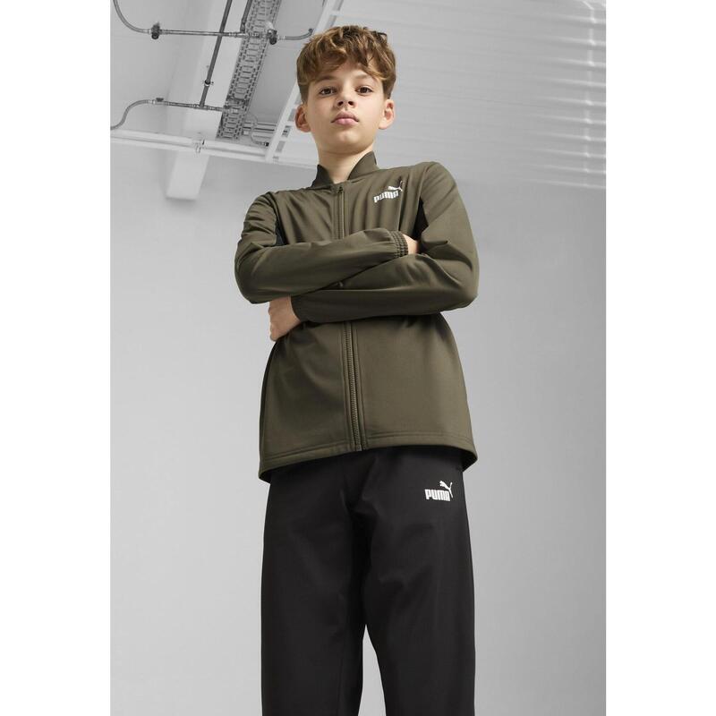 Młodzieżowy dres Poly Baseball PUMA Loden Green