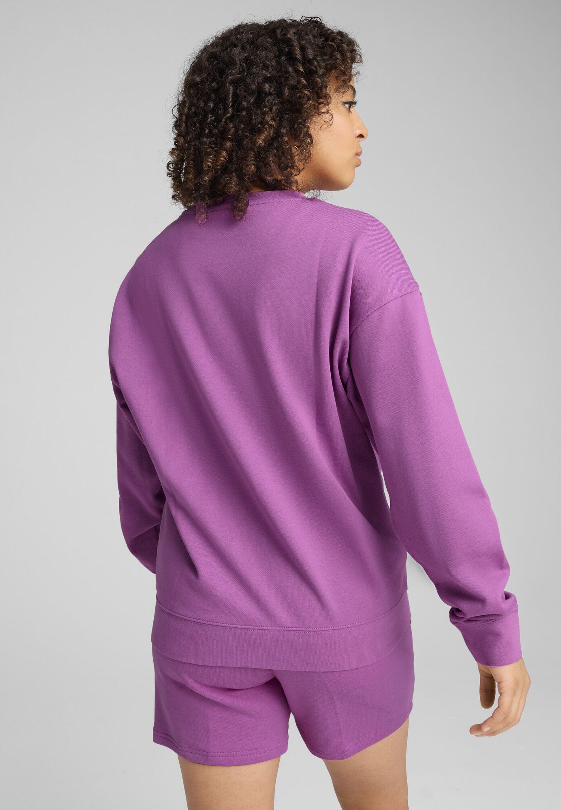 ESS ELEVATED Bequemer Crewneck Damen PUMA Wild Berry Purple 7/7