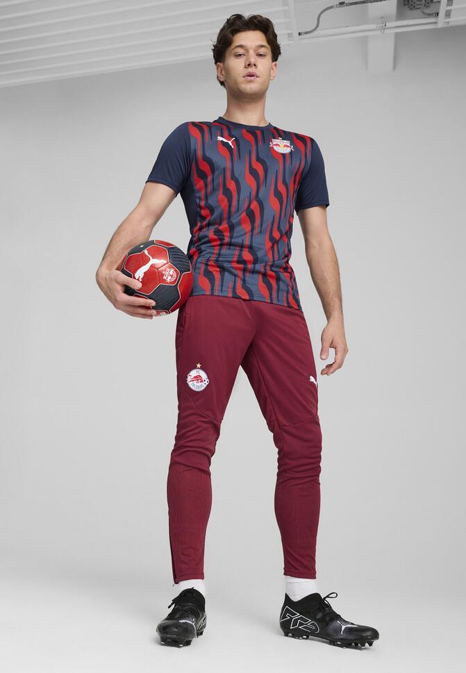 Męska koszulka przedmeczowa z krótkim rękawem FC Red Bull Salzburg PUMA