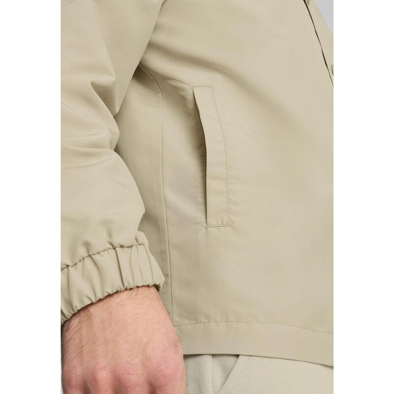 Pánská trenérská bunda Olympique de Marseille PUMA Prairie Tan Gold Beige