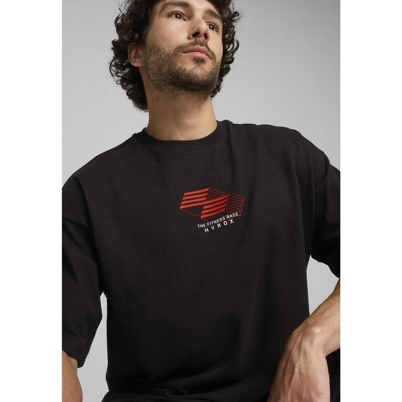 Koszulka unisex z grafiką PUMA x HYROX PUMA Black
