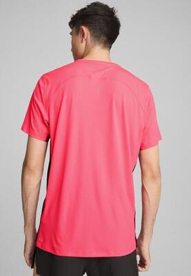 Run favorite velocity t-shirt voor heren puma sunset glow pink