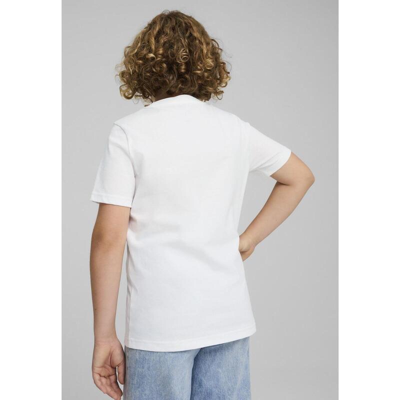 Tricou copii logo mare, mânecă scurtă, albastru PUMA