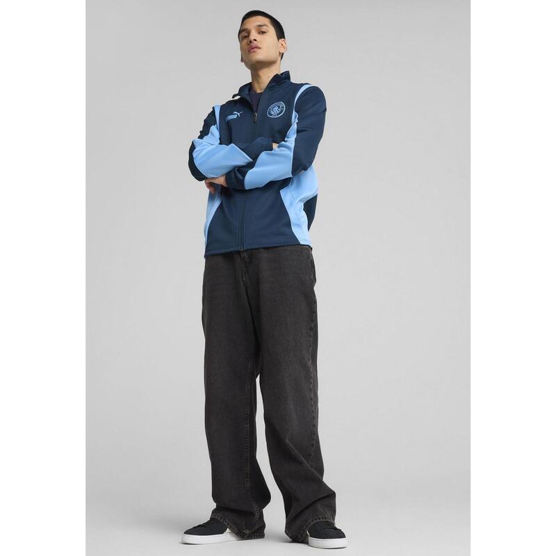 Veste Manchester City ftblNRGY+ Homme PUMA Marine Blue Blazing