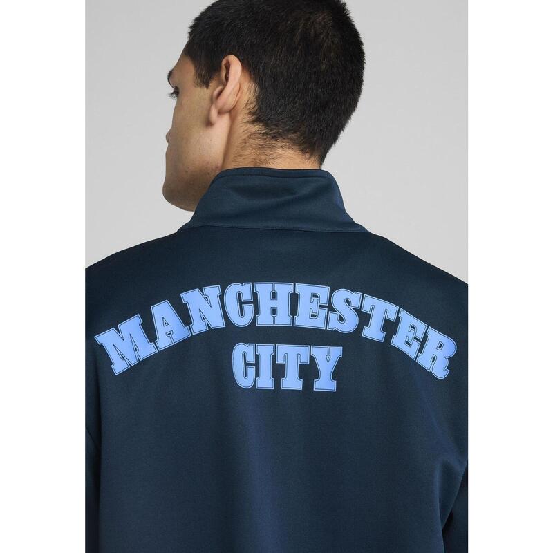 Veste Manchester City ftblNRGY+ Homme PUMA Marine Blue Blazing