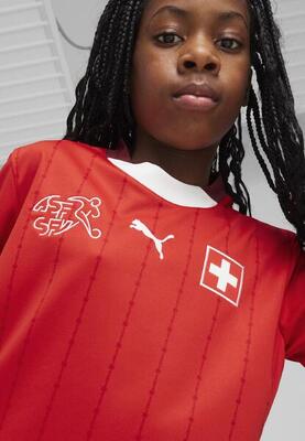 Zwitserland voetbal 2024 thuisshirt voor jongeren puma red team regal