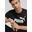 Tricou fitness bărbați Essentials No. 1 Logo roșu PUMA Black