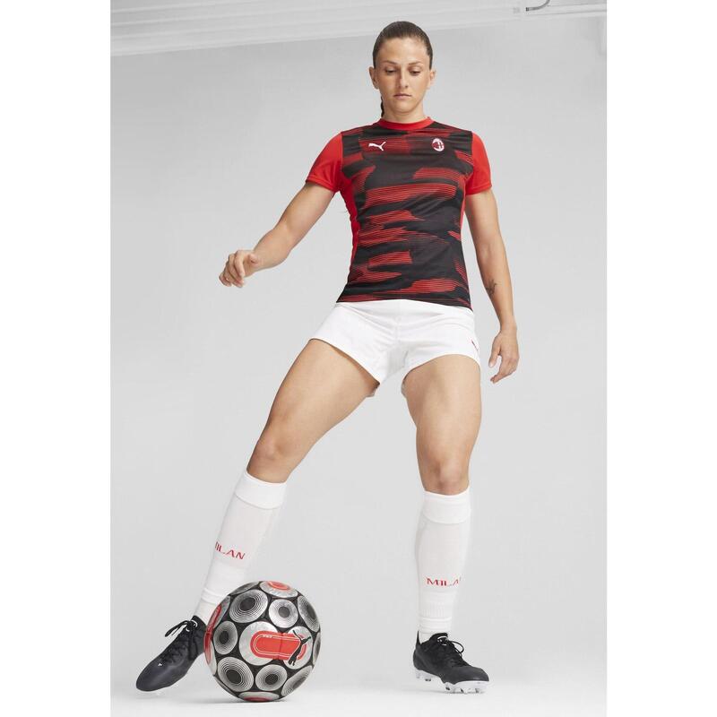 Dámský dres s krátkým rukávem AC Milán PUMA For All Time Red Black