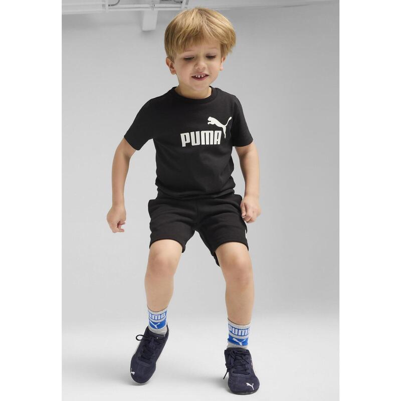 Dziecięca koszulka ESS z logo No. 1 PUMA Black