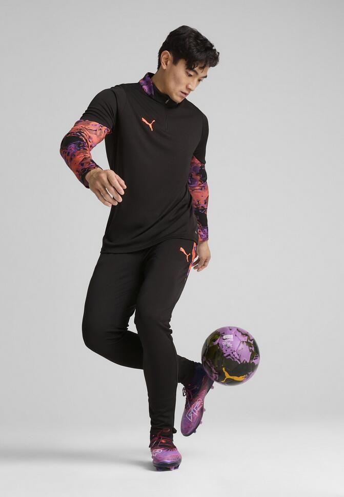 Męskie spodnie piłkarskie IndividualCUP PUMA Black