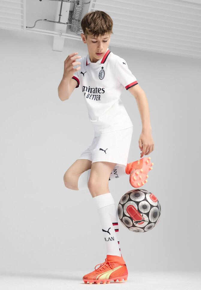 Młodzieżowa koszulka wyjazdowa AC Milan 24/25 PUMA White