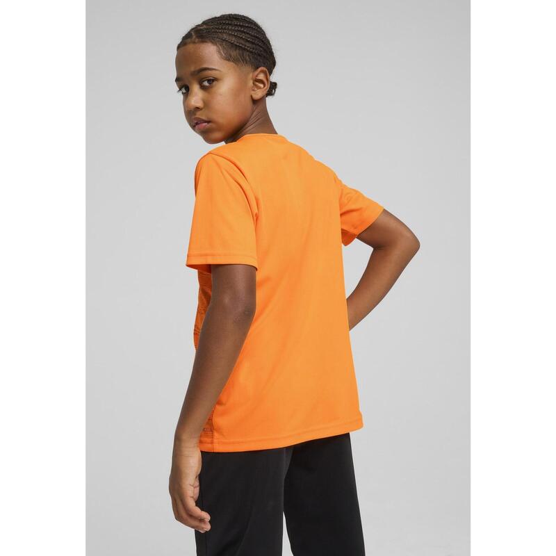 Młodzieżowa koszulka z grafiką individualFINAL PUMA Heat Fire Black Orange