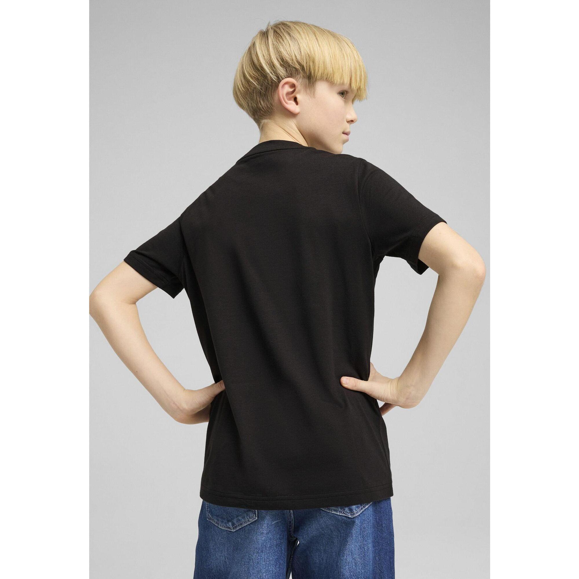 Młodzieżowa koszulka Graphics IV PUMA Black