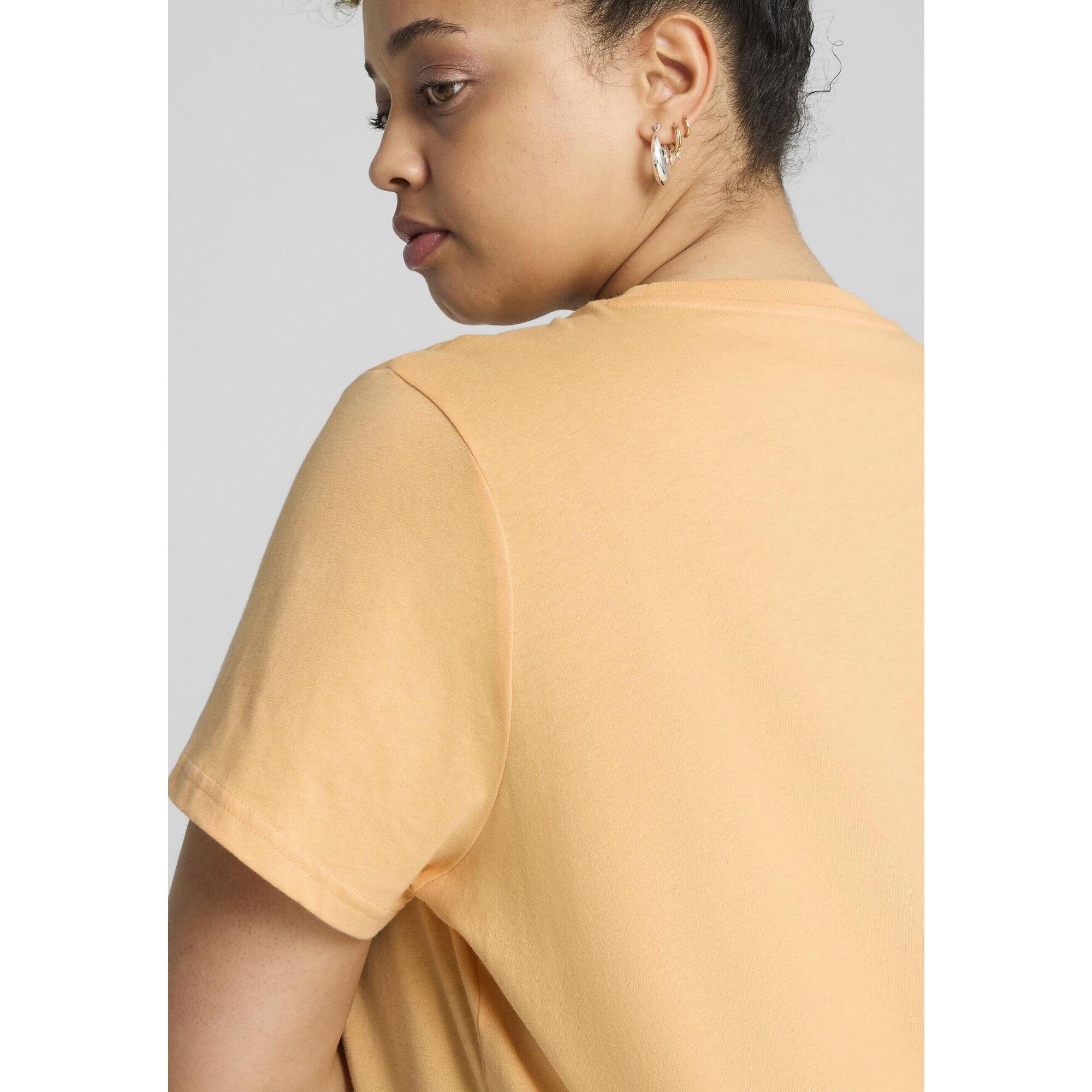 Damska koszulka z logo ESS No. 1 PUMA Almost Apricot Orange