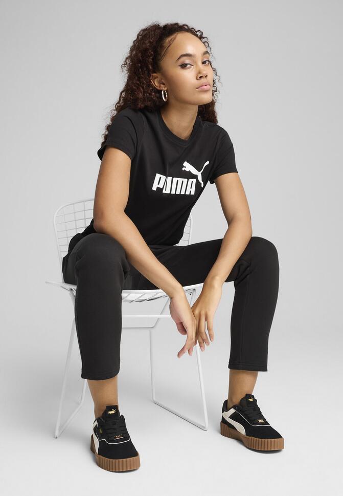 Damska koszulka ESS No. 1 Logo PUMA Black