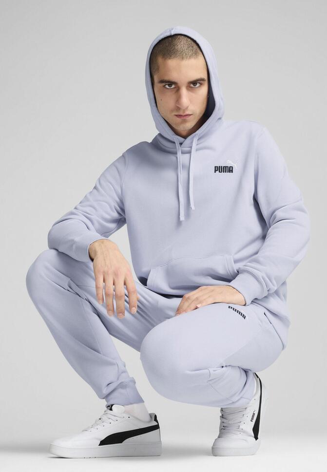 Męska bluza z kapturem Essentials z małym dwukolorowym logo No. 1 PUMA thumbnail