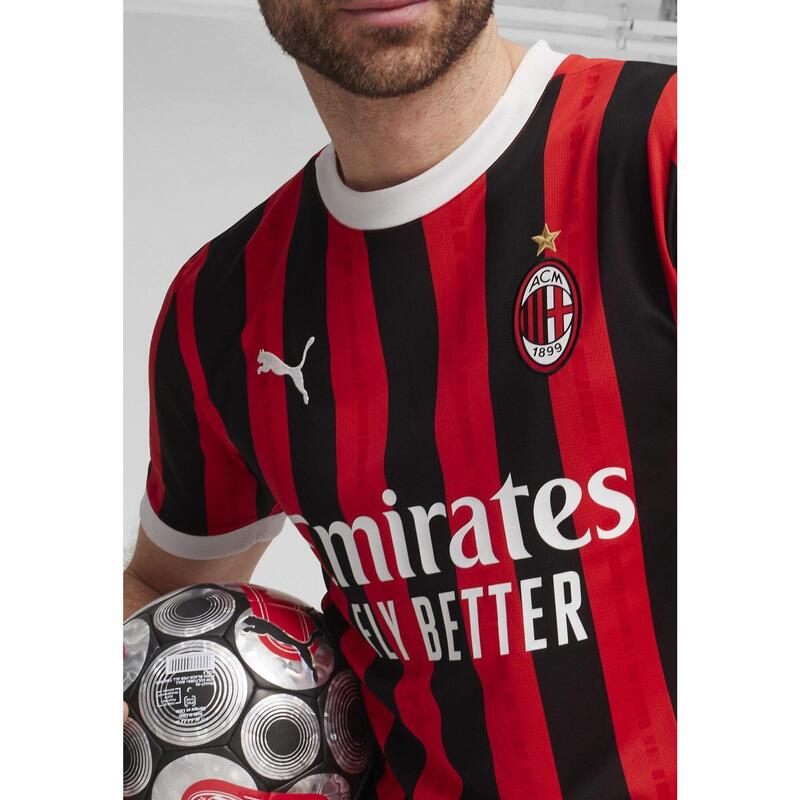 Maillot Home 24/25 AC Milan Homme PUMA For All Time Red Black