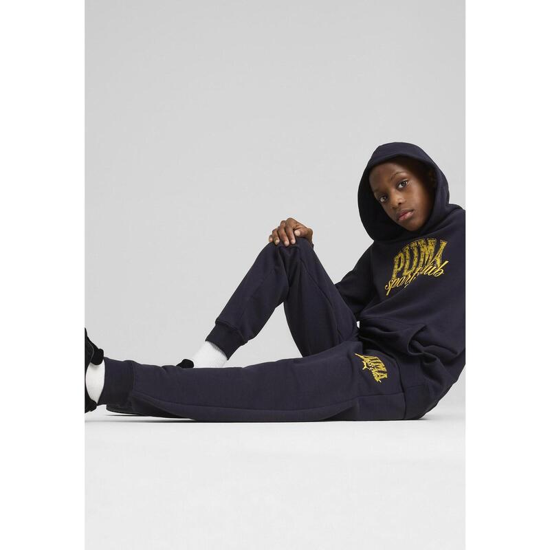 Manșoane de compresie alergare copii regular fit French Terry Class Hoodie PUMA