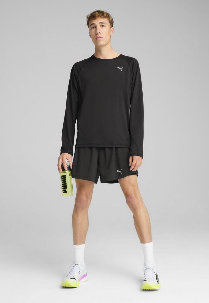 Męska koszulka z długim rękawem do biegania VELOCITY PUMA Black