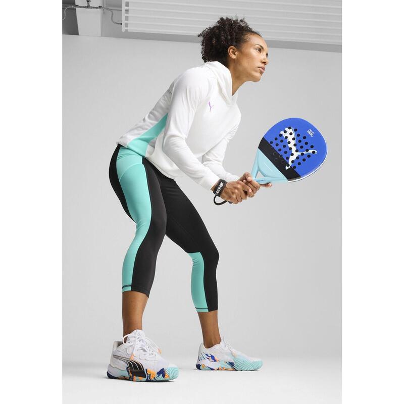 Șort Alergare Femei Individual 3/4 Padel-Leggings Negru PUMA
