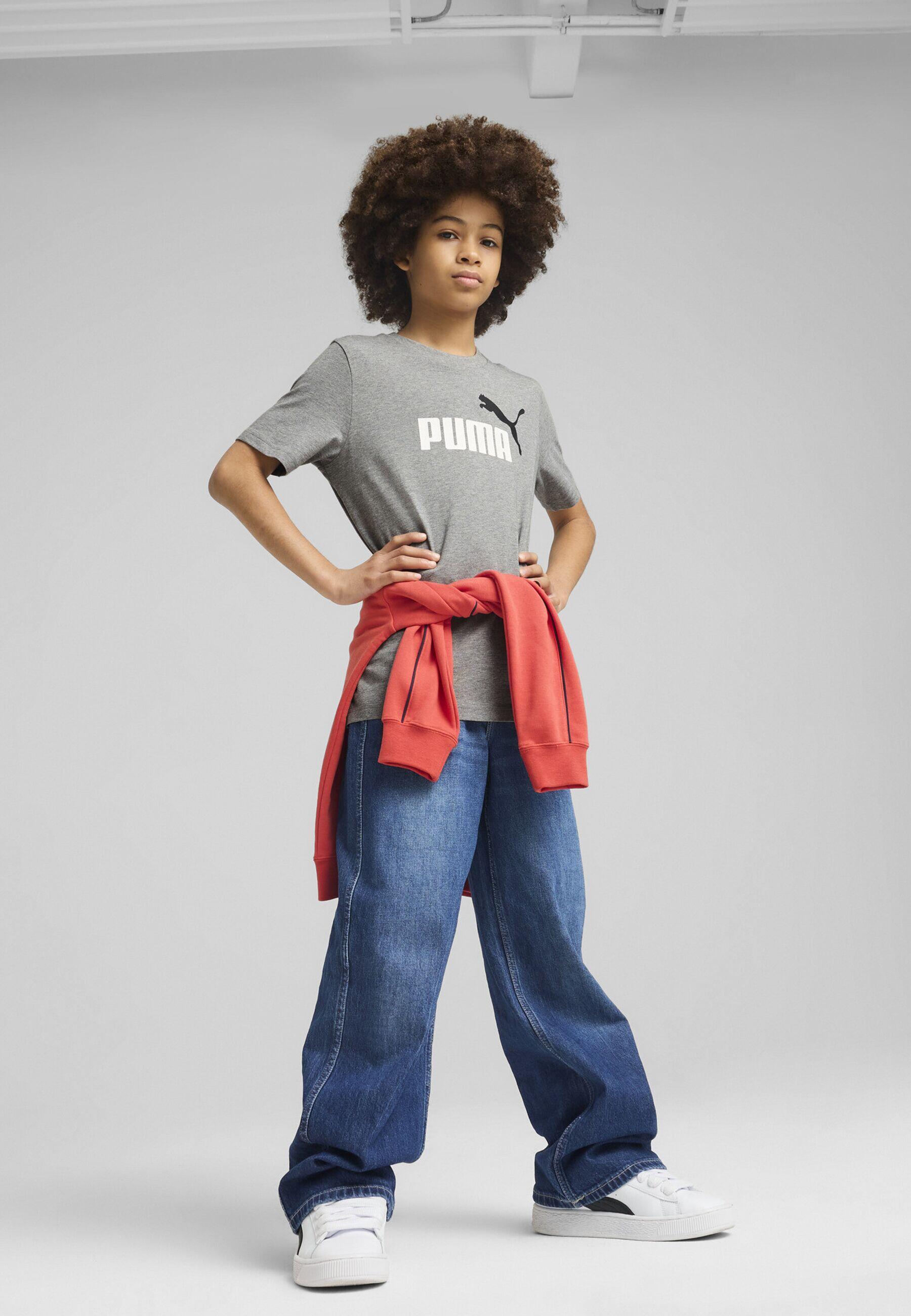 T-shirt con logo Essentials No. 1 colorato per ragazzi PUMA 7/7