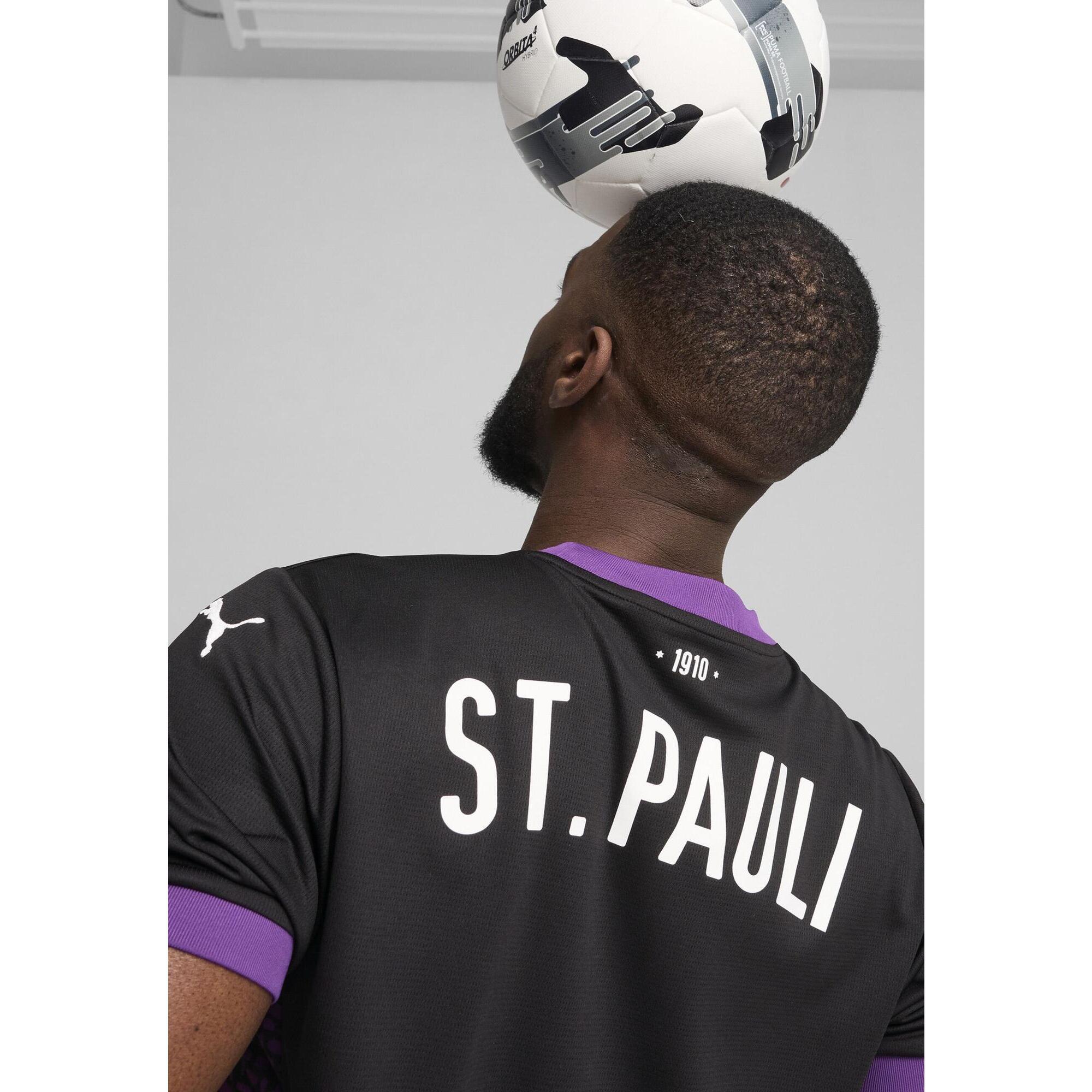 PUMA Pánský fotbalový dres FC St. Pauli 24/25 PUMA Black White
