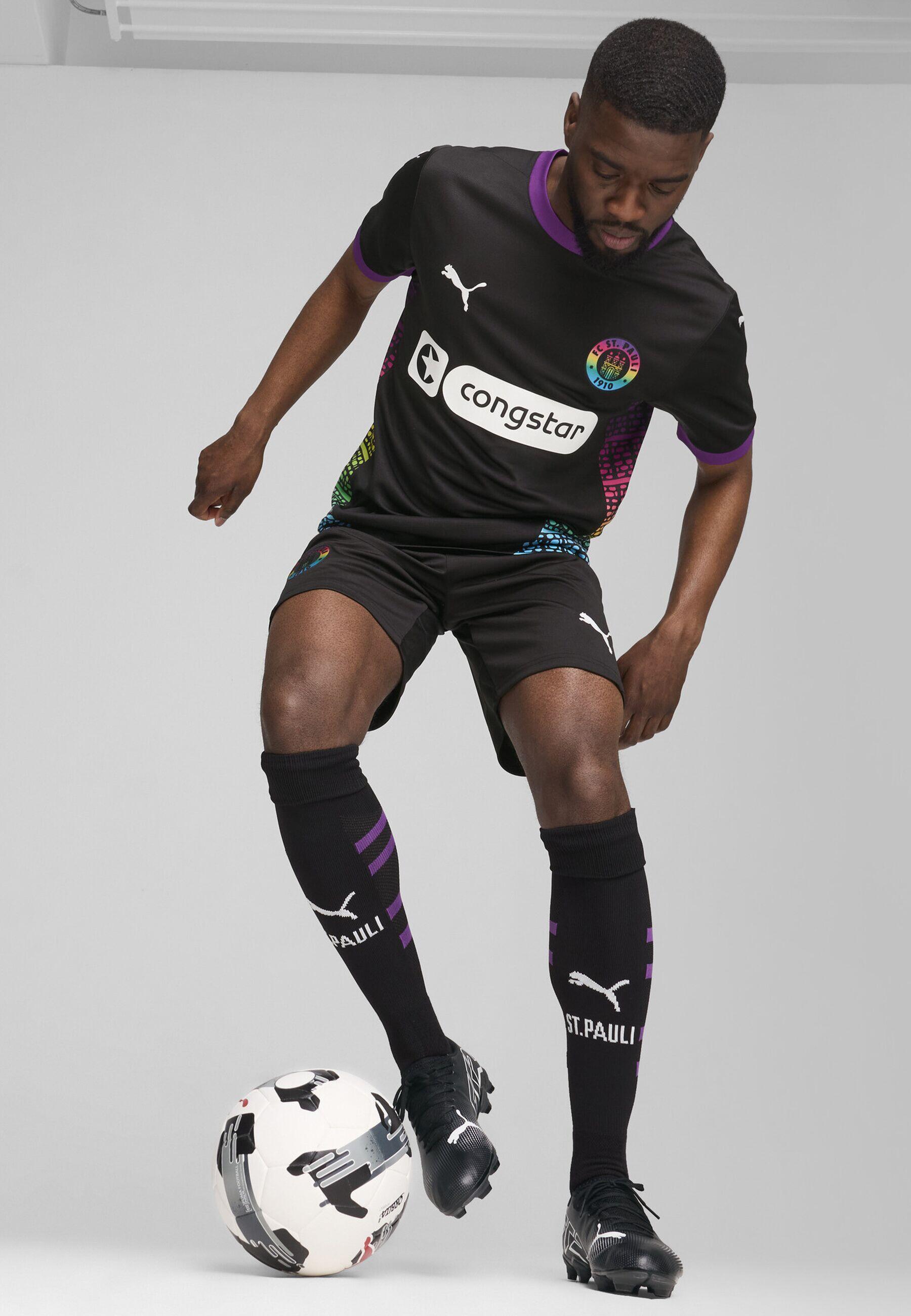 Maglia gara Third FC St. Pauli 24/25 da uomo PUMA Black White 2/7