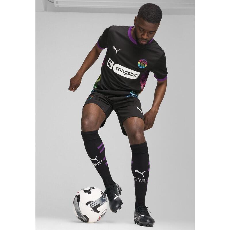 FC St. Pauli 24/25 Tricou al treilea Masculin PUMA Black White