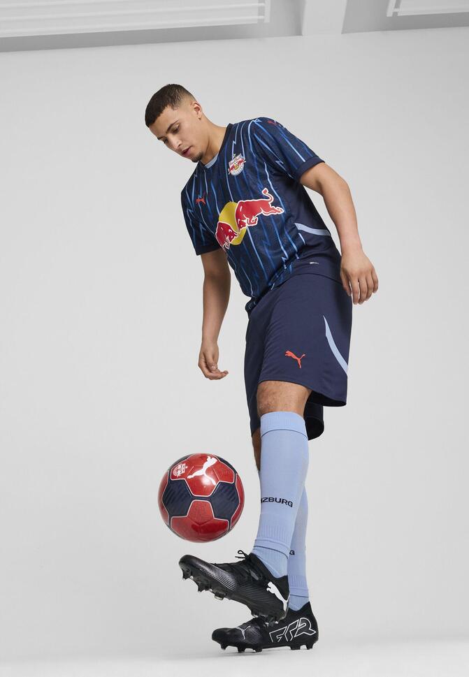 Męska koszulka wyjazdowa FC Red Bull Salzburg 24/25 PUMA Club Navy Red Blue