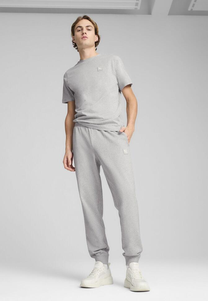 Męskie spodnie Essentials Elevated PUMA Light Gray Heather