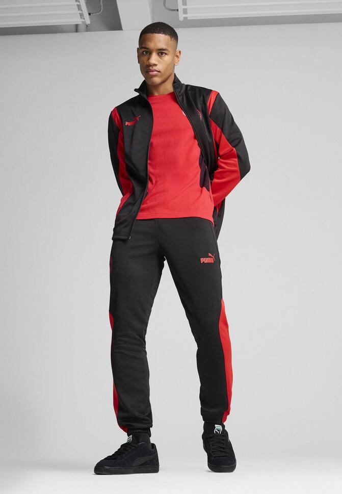 Męska kurtka AC Milan ftblNRGY+ PUMA Black For All Time Red