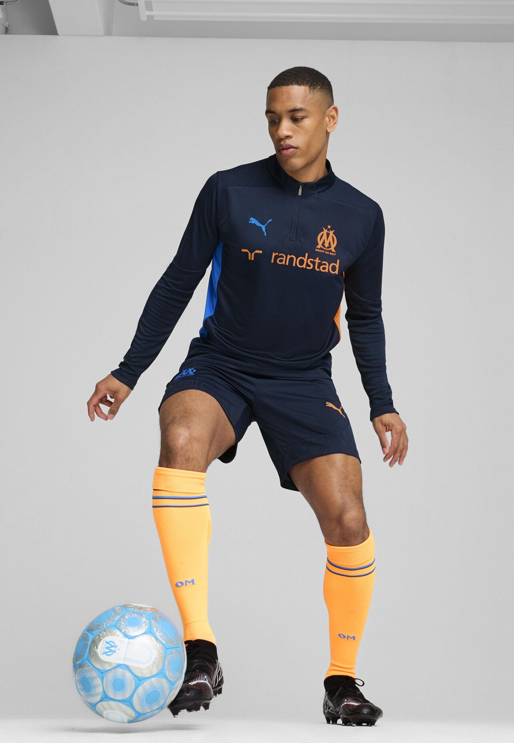 Olympique de Marseille trainingstop met kwartrits voor heren PUMA 2/7