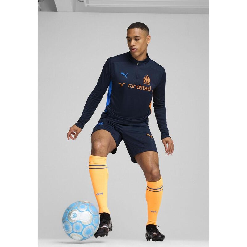Top de antrenament cu fermoar sfert Olympique de Marseille - Masculin PUMA