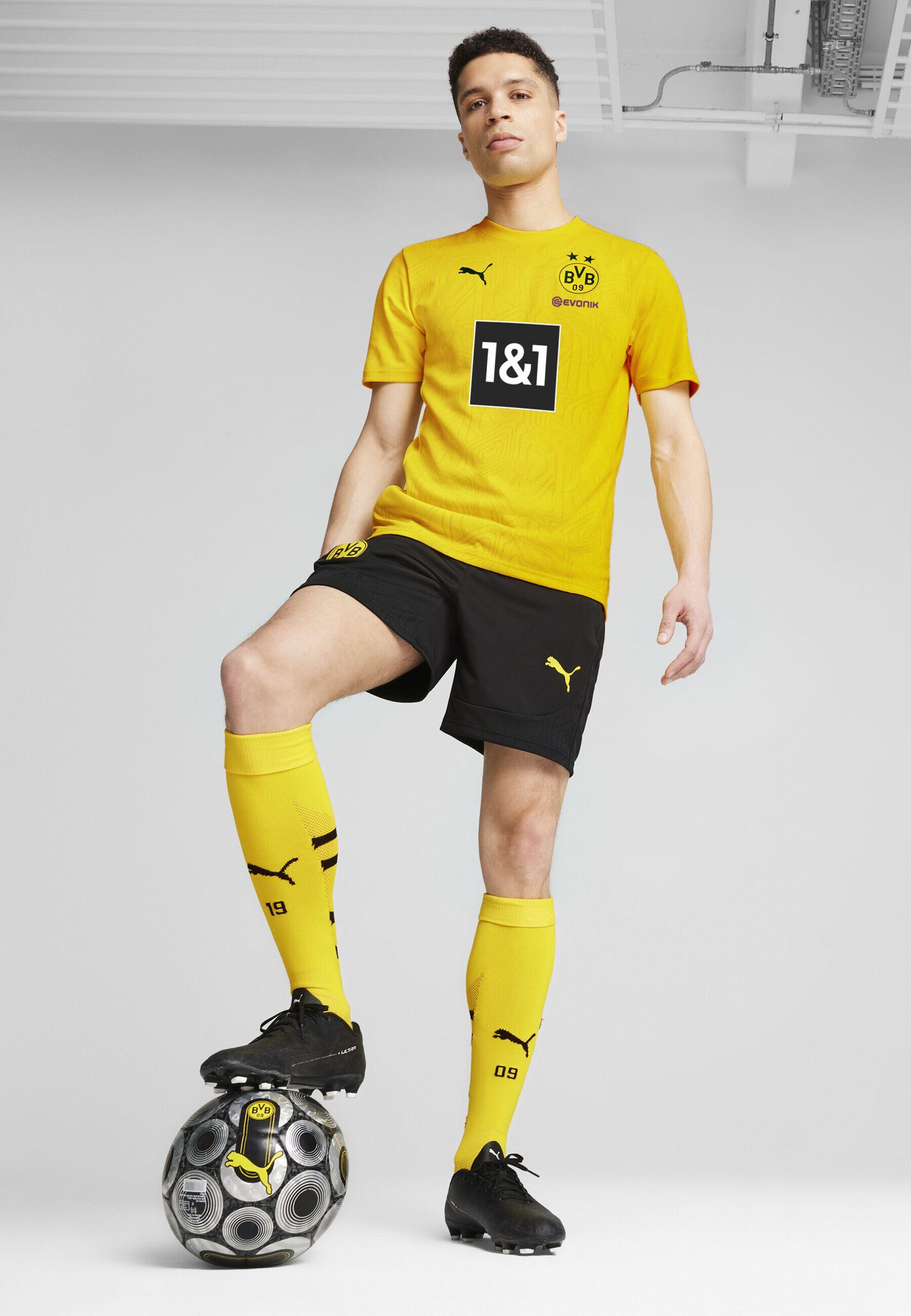 Borussia Dortmund Trainingstrikot Herren PUMA Faster Yellow Black 2/7
