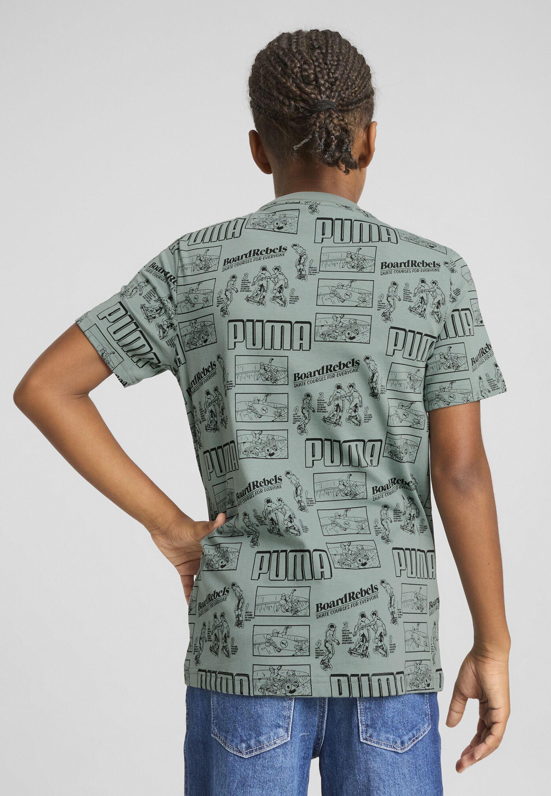 T-shirt Mid 90s Enfant et Adolescent PUMA Green Moon 7/7