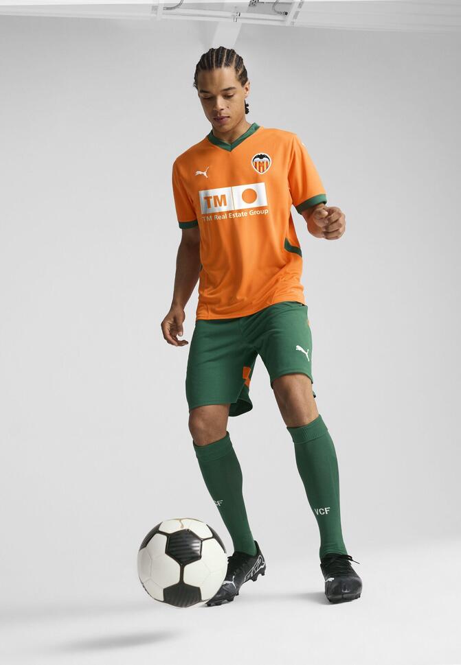 Męska trzecia koszulka Valencia CF 24/25 PUMA Rickie Orange Vine