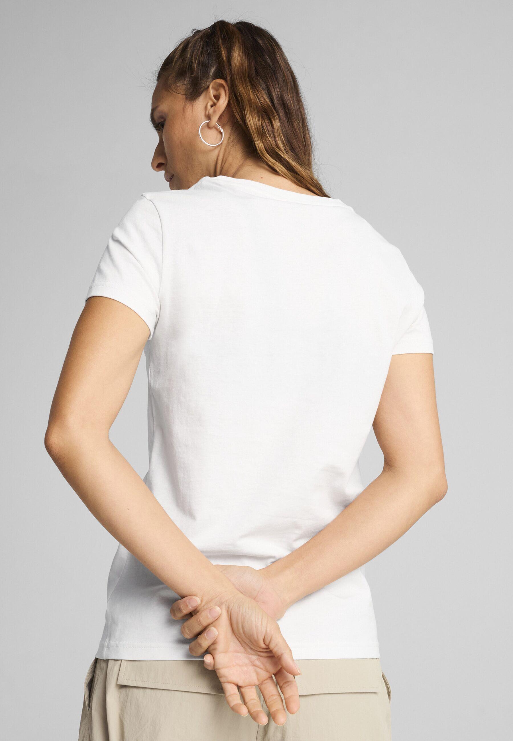 Essentials Metallic Logo Tee Women PUMA 7/7