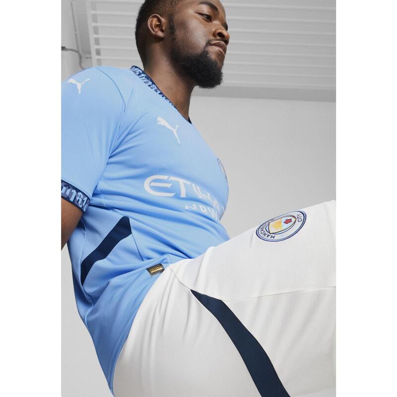 Fotbalový dres Manchester City 24/25 pro dospělé PUMA Team Light Blue Marine