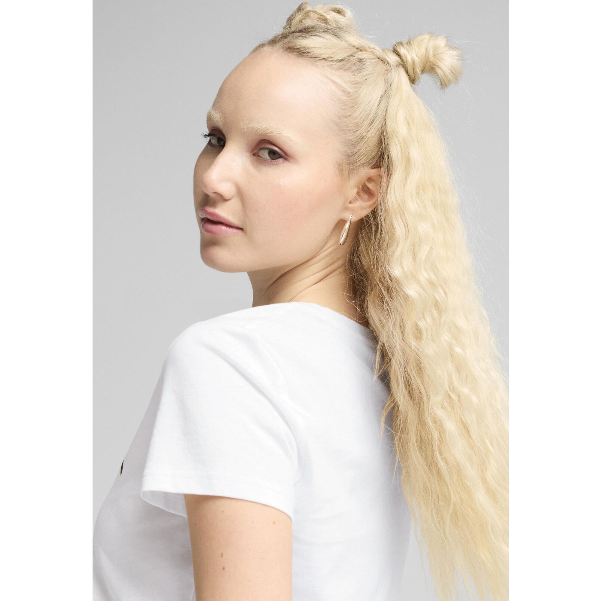 Damska koszulka ESS No. 1 Logo PUMA White