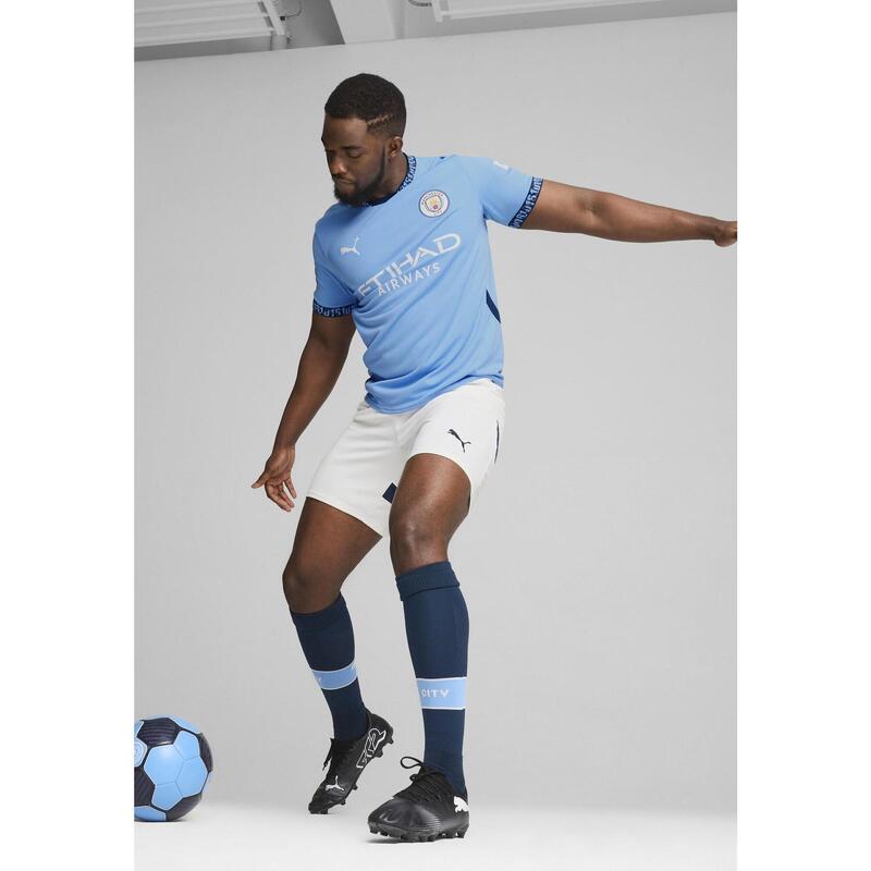 Fotbalový dres Manchester City 24/25 pro dospělé PUMA Team Light Blue Marine