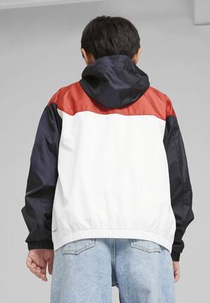 Coupe-vent doublé en mesh Enfant et Adolescent PUMA White