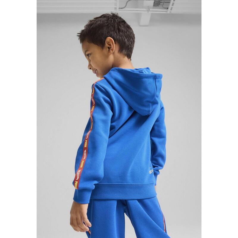 Manșoane de compresie alergare copii PUMA X Hot Wheels™ Gri PUMA Team Royal Blue